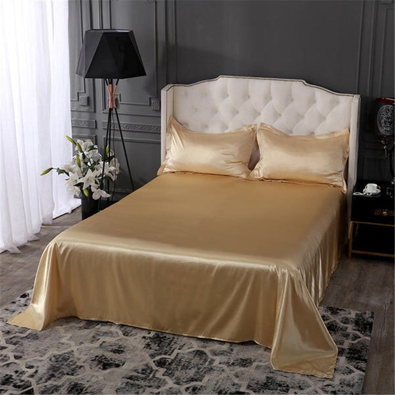 Pure ice silk bed linen