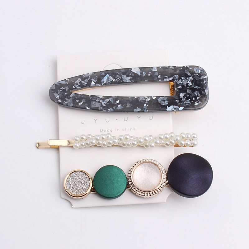 Cute Girl Hair Card Hairpin Side Clip - Hair Your Lux