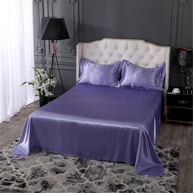 Pure ice silk bed linen