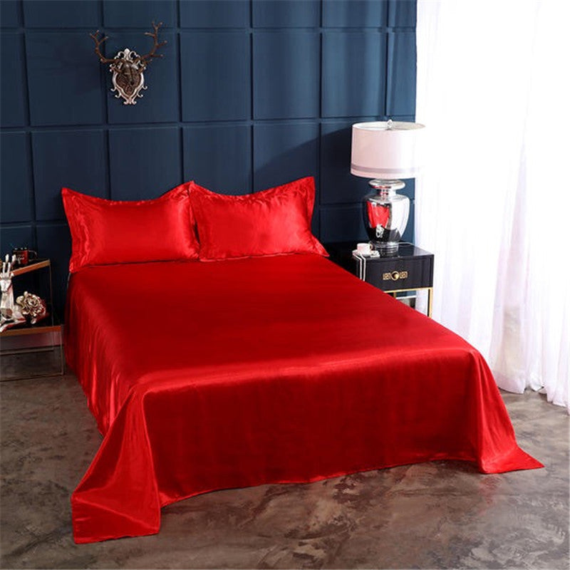 Pure ice silk bed linen