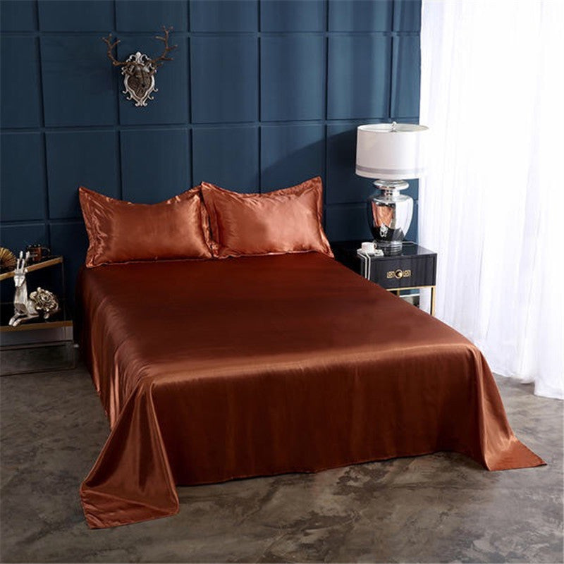 Pure ice silk bed linen