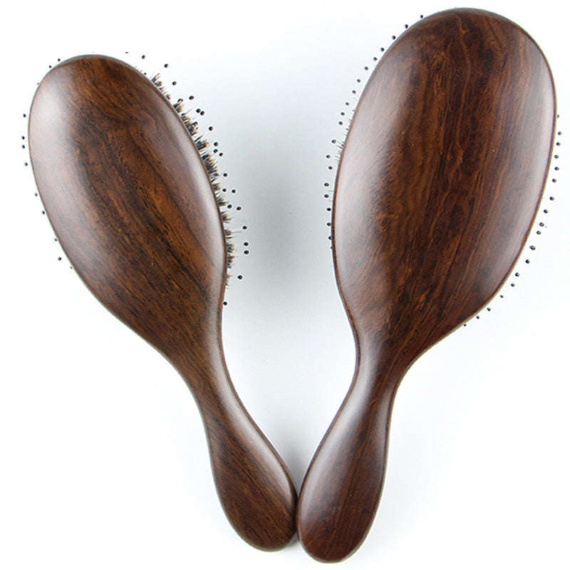 Boar Bristle Ebony Air Cushion Hair Brush