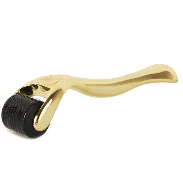 540 Microneedle Roller With Gold or Silver Handle Hair Your Lux