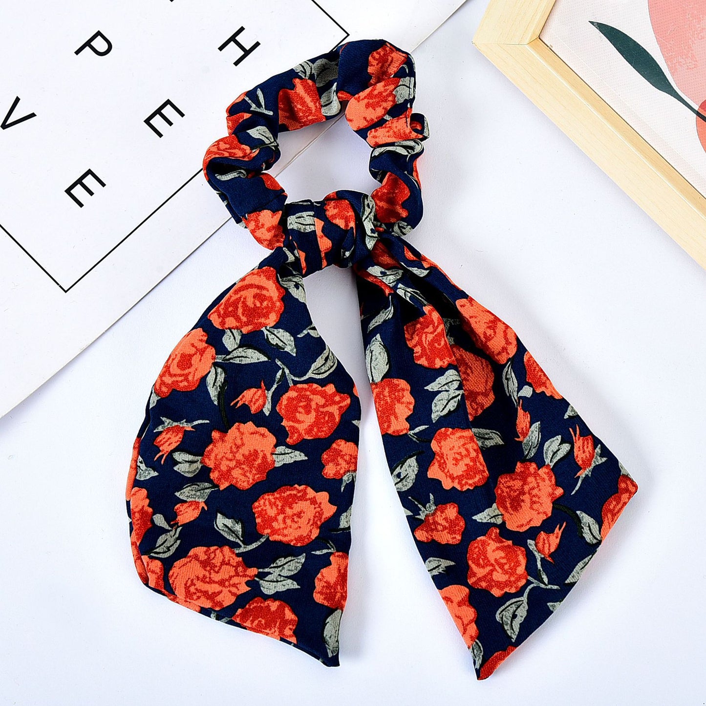 Pearl Hair Tie Broken Flower Bow Ribbon Rubber Band Hair Strap Female Hair Tie Strap Hair Accessories - Hair Your Lux