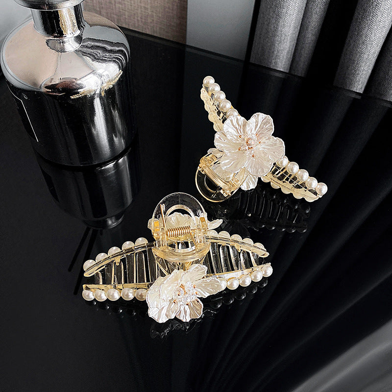Japanese And Korean Temperamental Elegant Hair Accessories Flower Hair Clip - Hair Your Lux