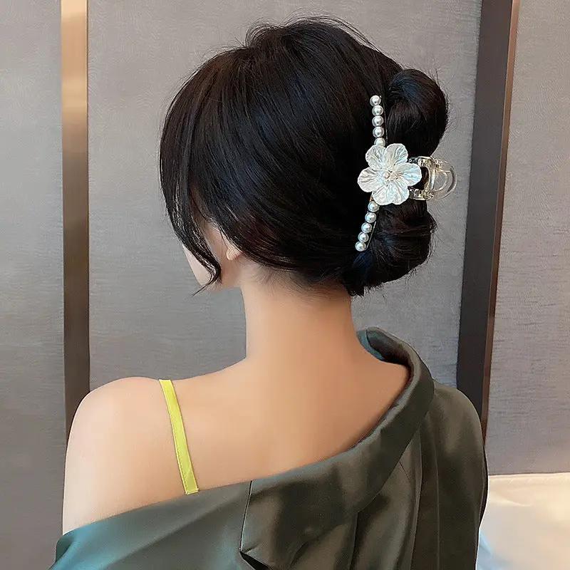 Japanese And Korean Temperamental Elegant Hair Accessories Flower Hair Clip - Hair Your Lux