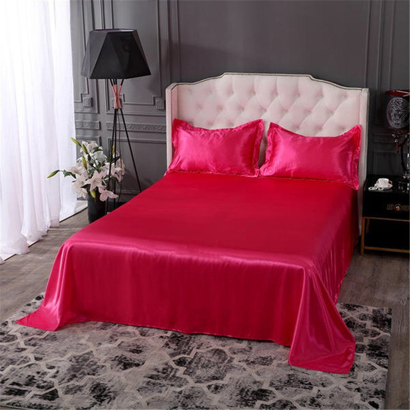 Pure ice silk bed linen