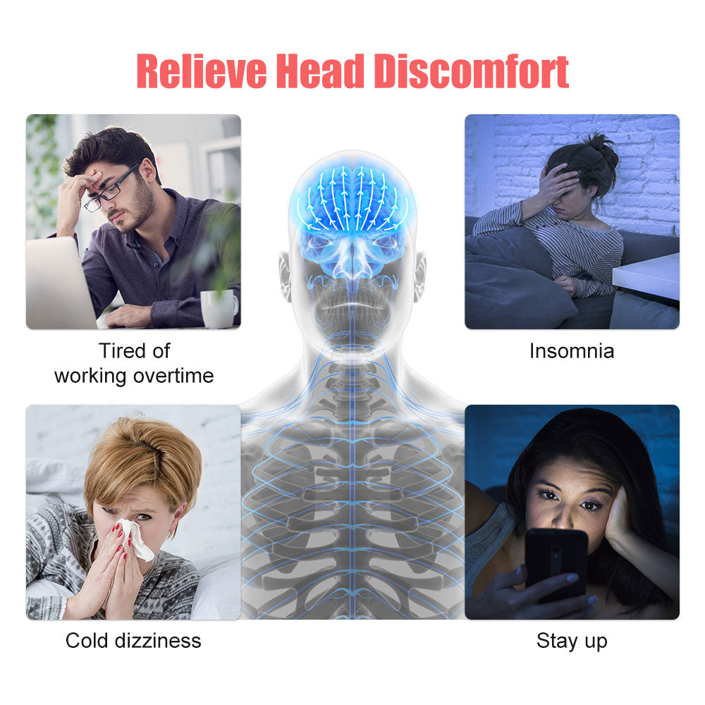 Mini Head Massage Waterproof Brush - Hair Your Lux