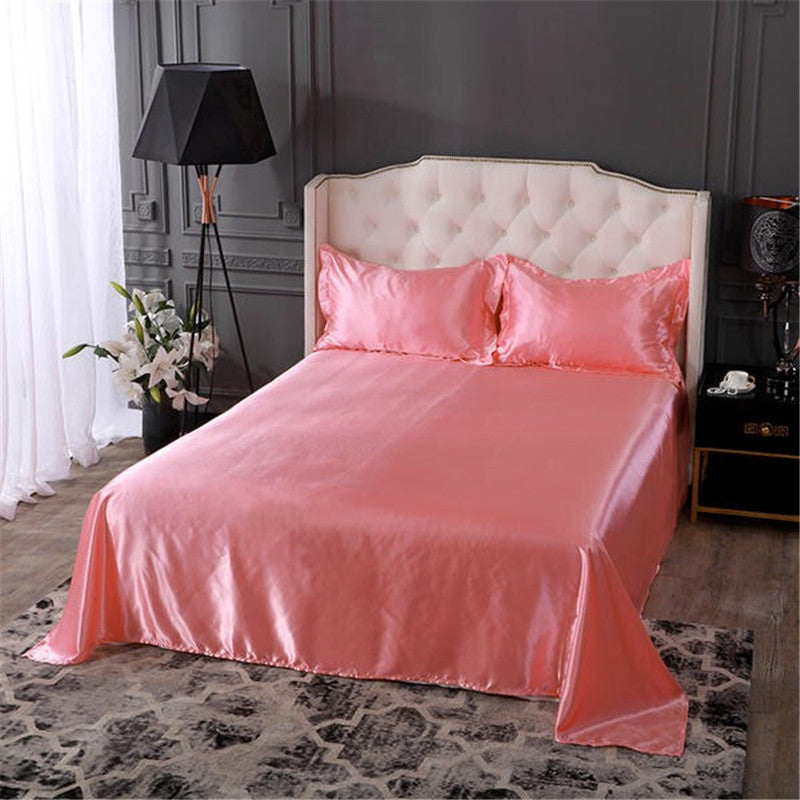 Pure ice silk bed linen