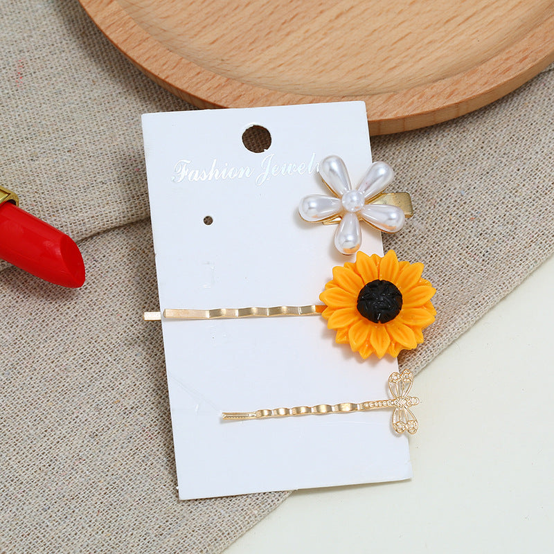 Fruit Hair Clip Set Pearl Pearl Clip - Hair Your Lux