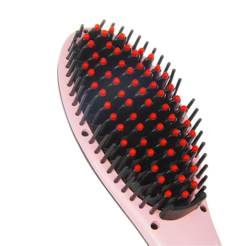 Paddle Brush Hair Straightener - Hair Your Lux