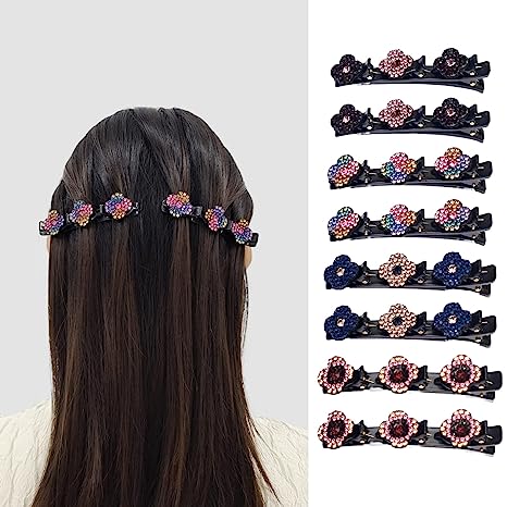 CrystalHairClips
