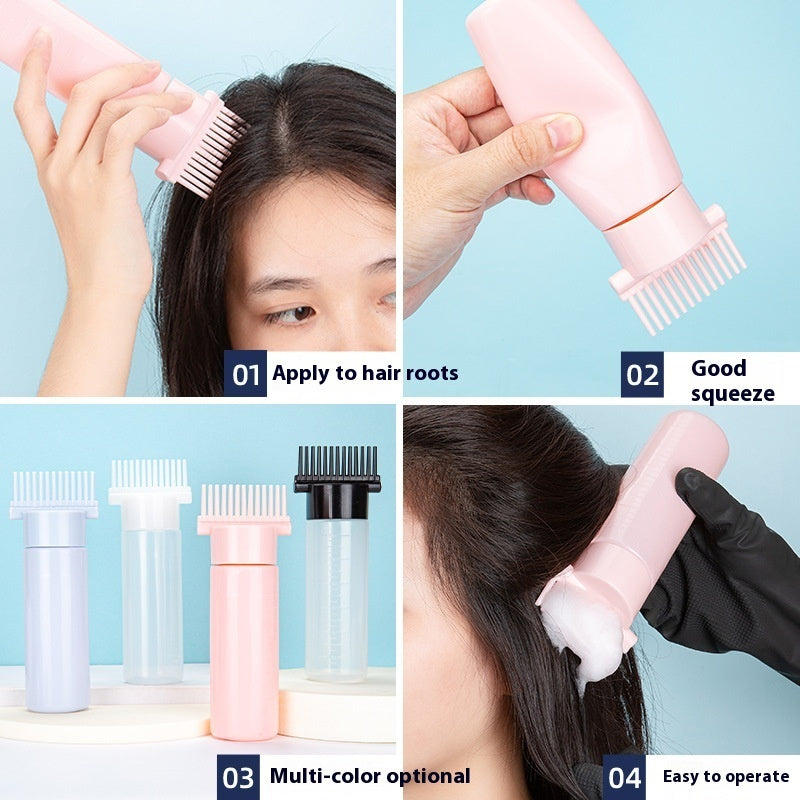 Hair Salon Dye Cream Liquid Storage Bottle