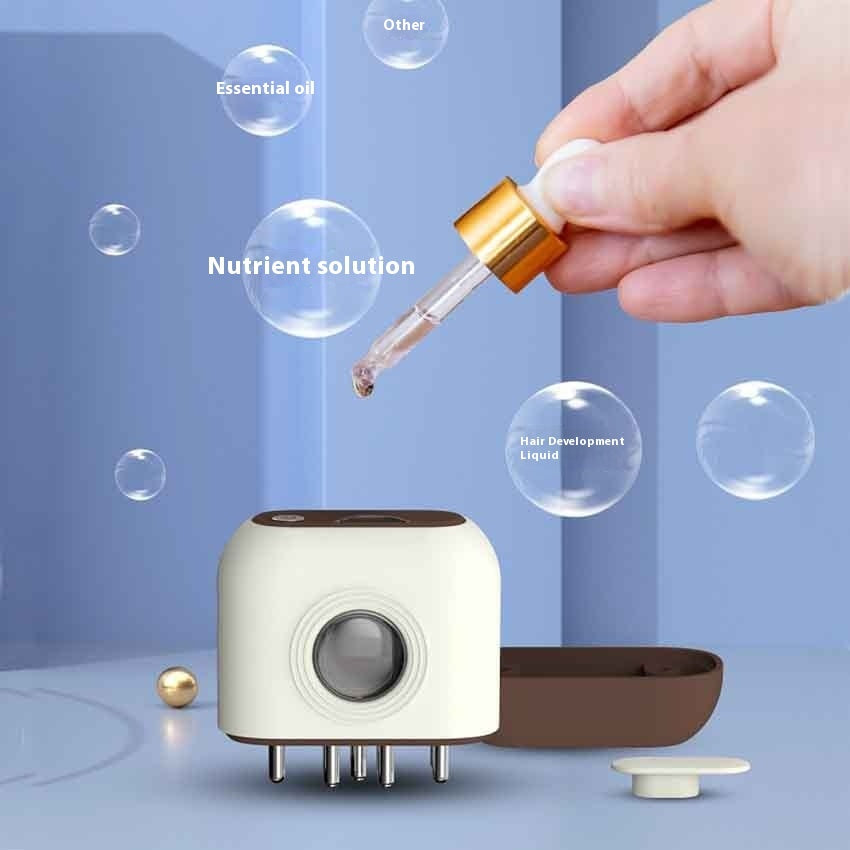 Scalp Medicine Supplying Device Micro Current Head Massage Care Comb
