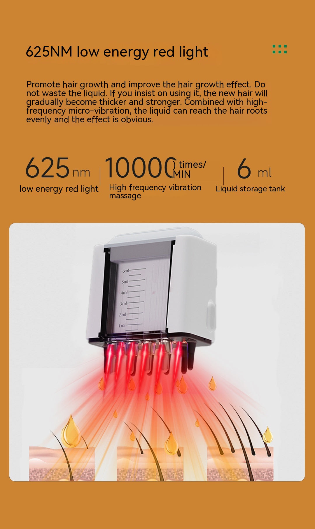 Hair Oil Scalp Massaging Applicator - Hair Your Lux