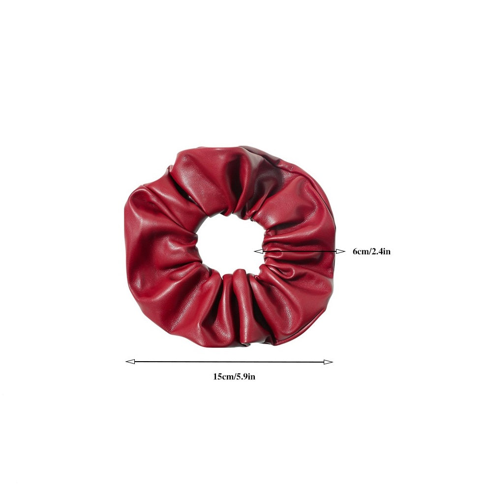 Ponytail New PU Large Intestine Hair Ring - Hair Your Lux