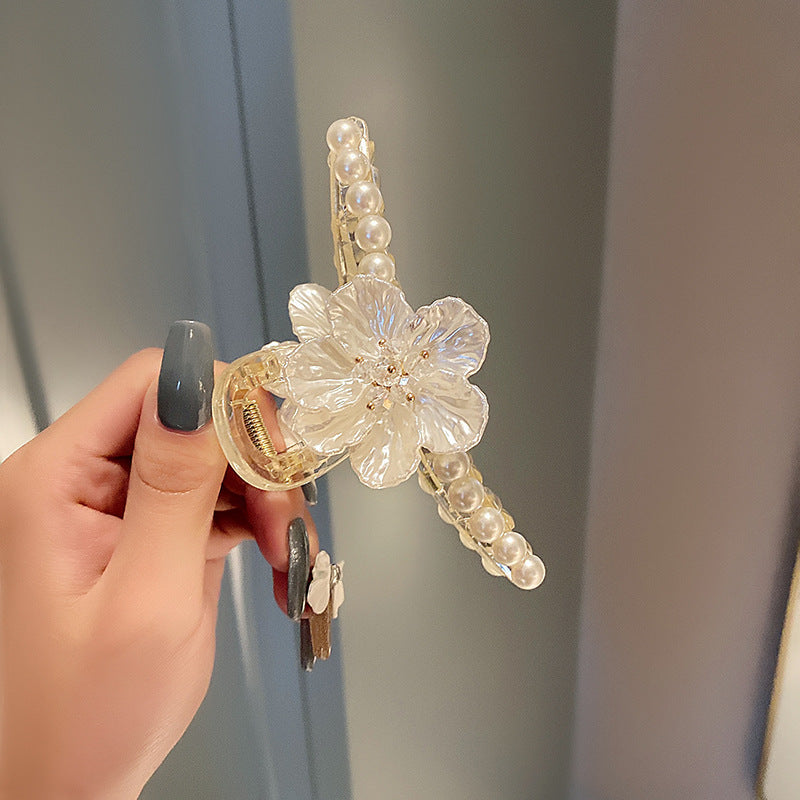Japanese And Korean Temperamental Elegant Hair Accessories Flower Hair Clip - Hair Your Lux