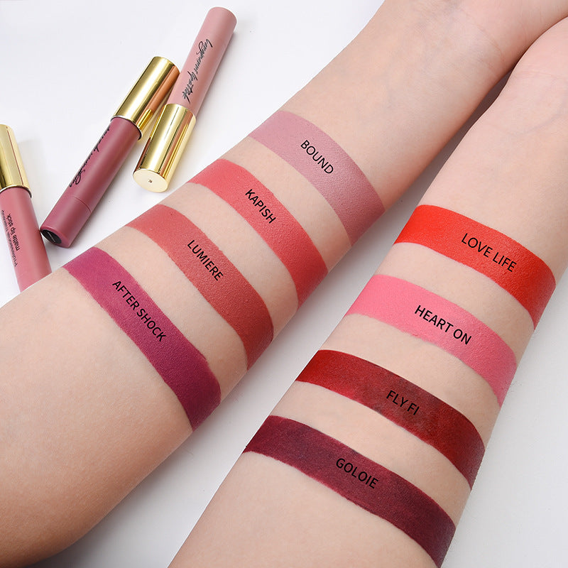 Four Lipstick Set Matte Moisturizing Lipstick Pen - Hair Your Lux