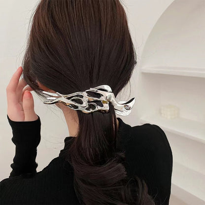 Niche Design Flame Irregular Hair Accessories Women - Hair Your Lux