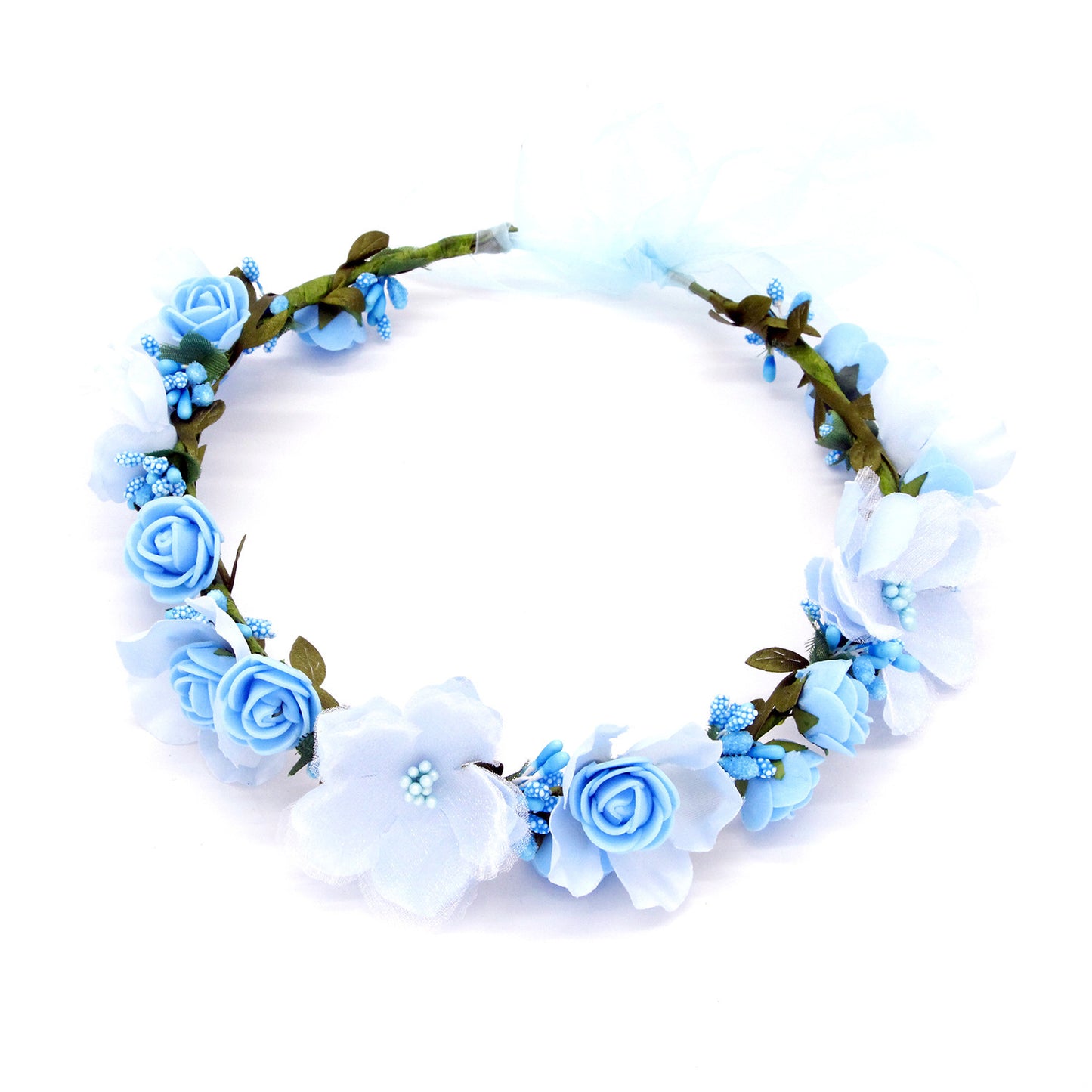 Simulation Garland Headdress Hair Accessories Seaside Holiday Head Flower - Hair Your Lux