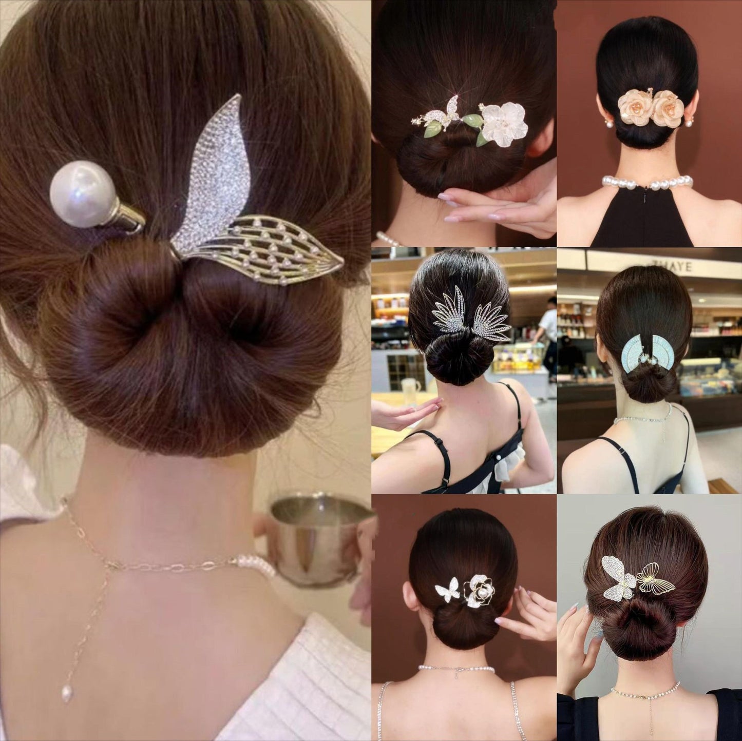 Hair Curler Fish Tail Elegant Flower - Hair Your Lux