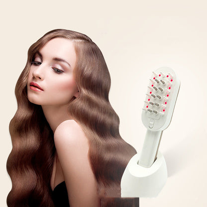 Red Light Hair Growth Head Massager with oil applicator - Hair Your Lux