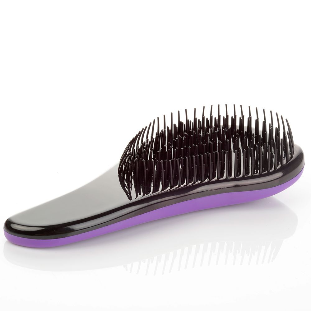 Glide Thru Detangler Hair Brush, Brush for Wet, Dry, Curly, and Straight Hair, Perfect Stocking Fillers - Detangler Brush - Detangle Hairbrush for Women, Adults & Kids - Hair Your Lux