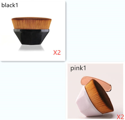 Foundation Brush BB Cream Makeup Brushes Loose Powder Brush Flat Kit - Hair Your Lux