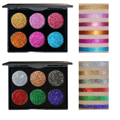 Sequin eye shadow tray - Hair Your Lux