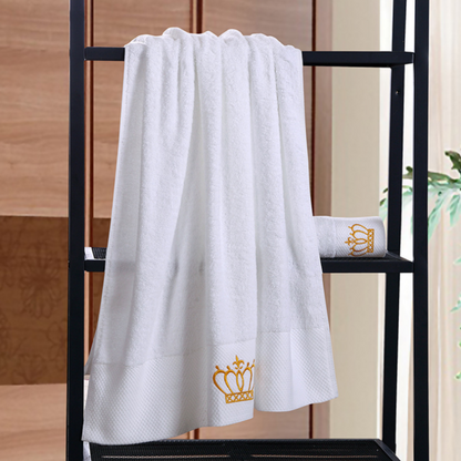 Cotton gift towel custom embroidery boutique hotel hotel sauna large bath towel - Hair Your Lux