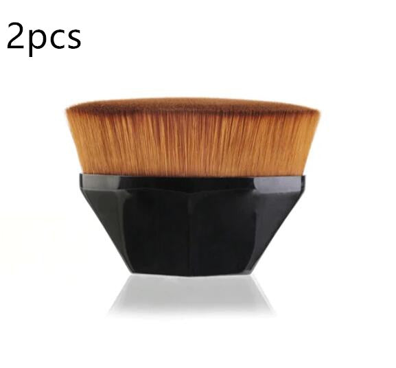 Foundation Brush BB Cream Makeup Brushes Loose Powder Brush Flat Kit - Hair Your Lux