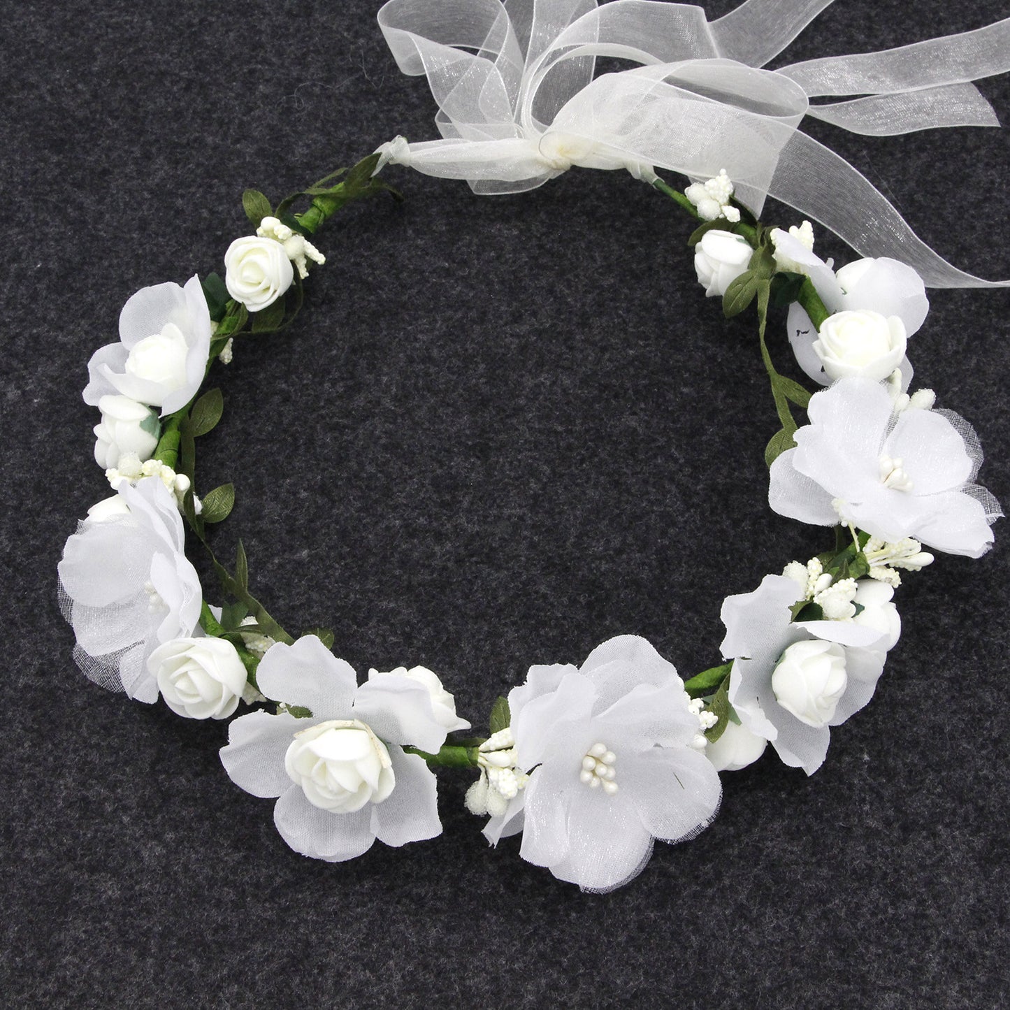 Simulation Garland Headdress Hair Accessories Seaside Holiday Head Flower - Hair Your Lux