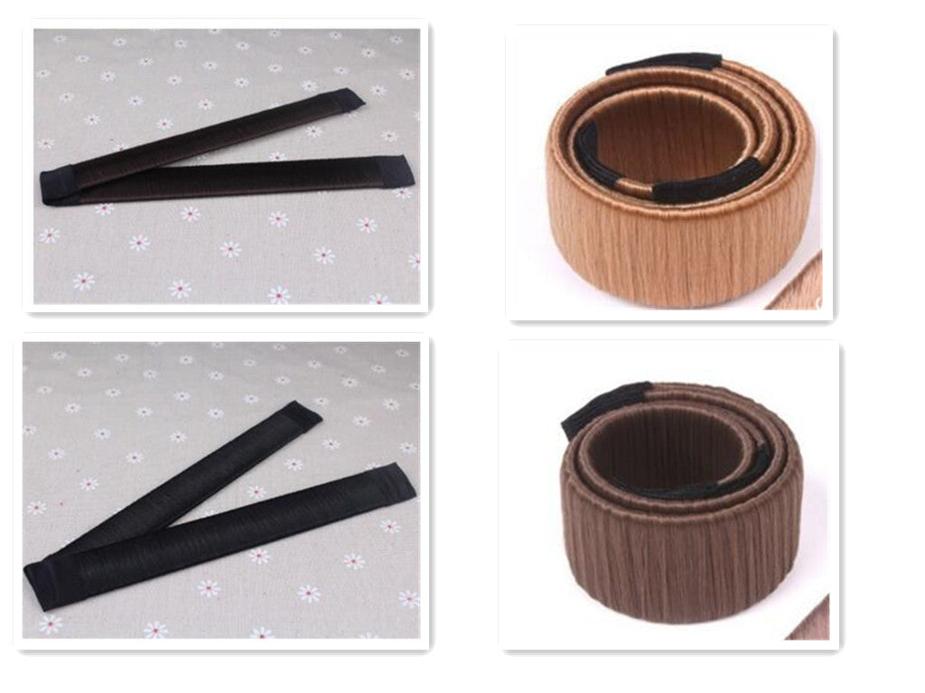 Magic French Twist Magic Hair Bun Maker Hair Tie Elastic - Hair Your Lux