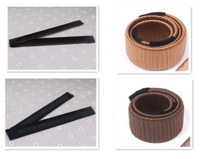 Magic French Twist Magic Hair Bun Maker Hair Tie Elastic - Hair Your Lux