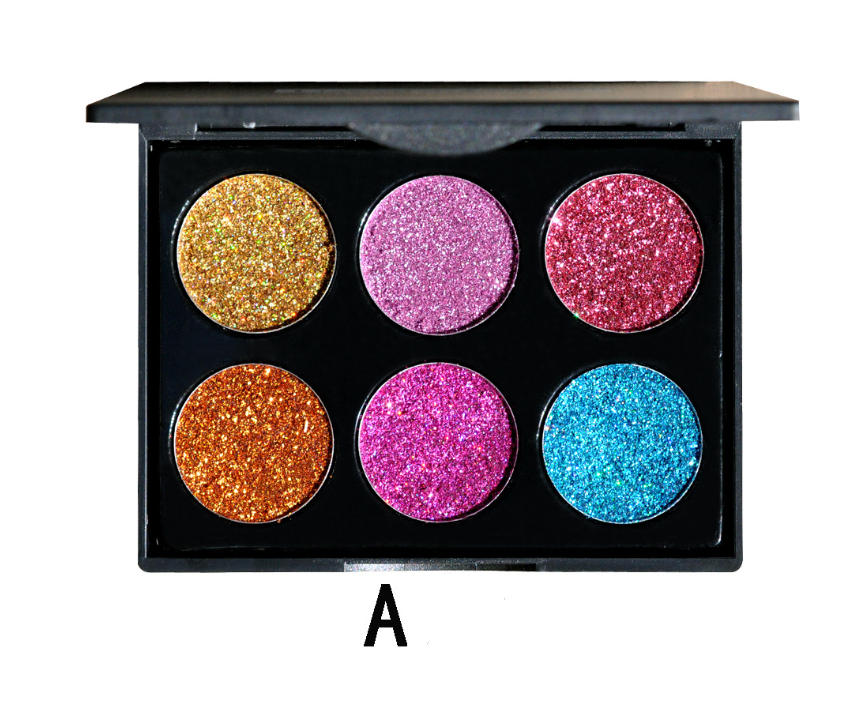 Sequin eye shadow tray - Hair Your Lux