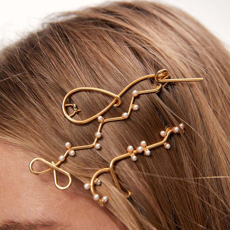 Creative Simple And Irregular Hair Accessories - Hair Your Lux