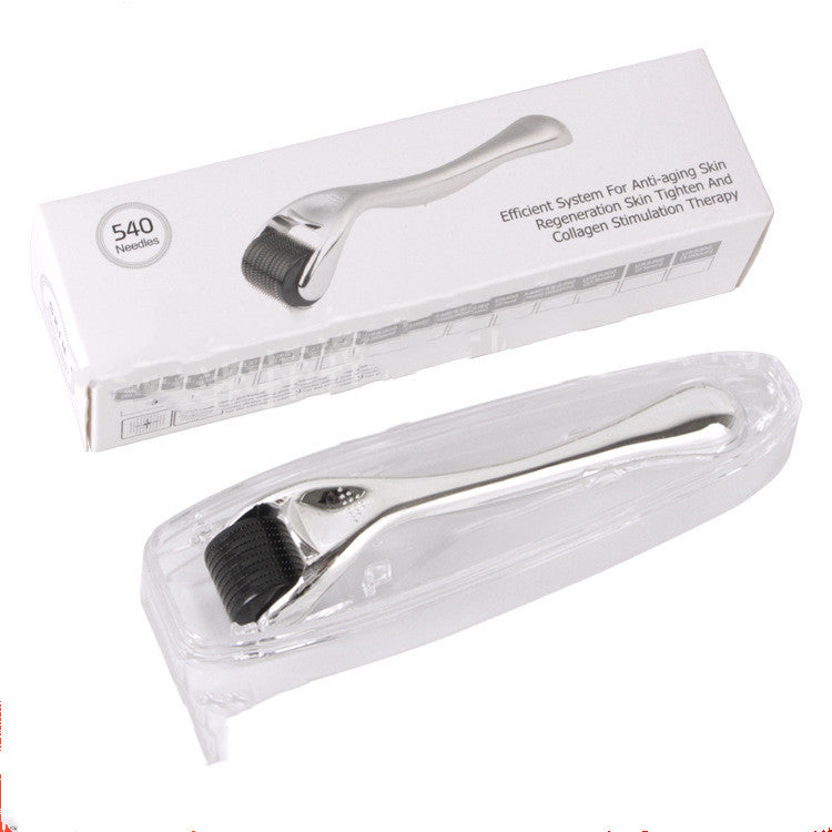 540 Microneedle Roller With Gold or Silver Handle