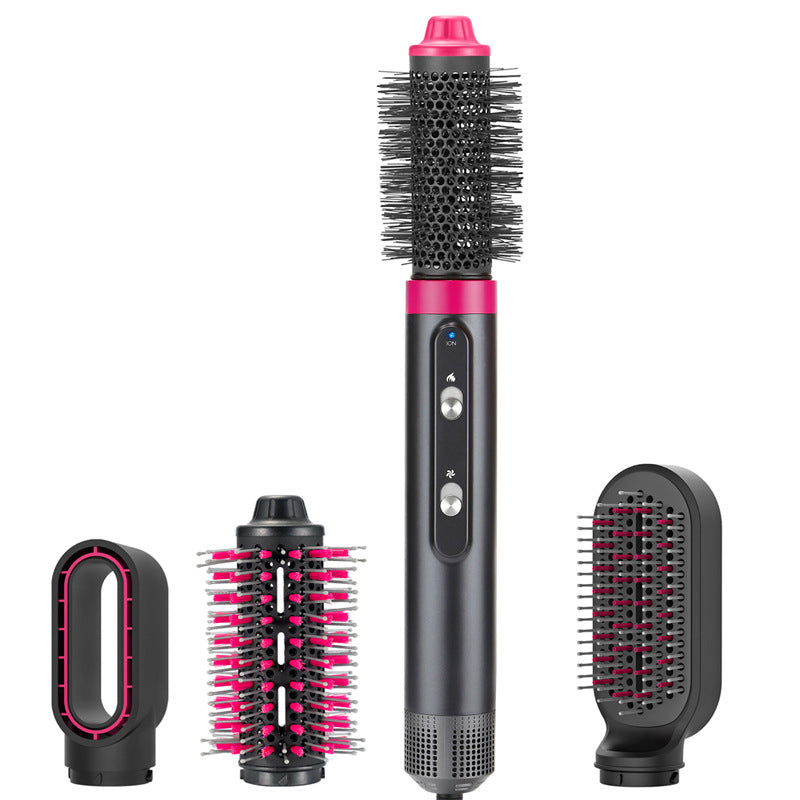 Hair Dryer Curled Iron Rotating Brush 4 In 1 - Hair Your Lux