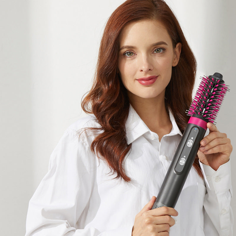 Hair Dryer Curled Iron Rotating Brush 4 In 1 - Hair Your Lux