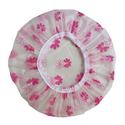 Shower And Bath Cap Printing Waterproof Shower Cap - Hair Your Lux