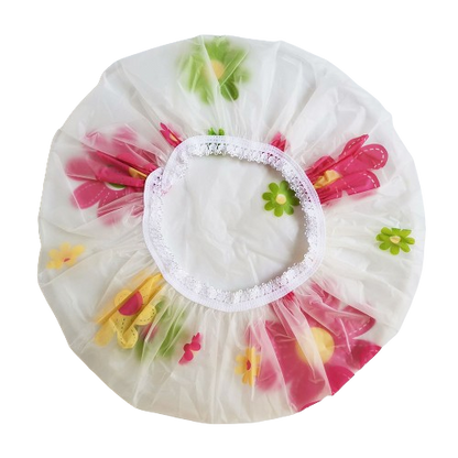 Shower And Bath Cap Printing Waterproof Shower Cap - Hair Your Lux