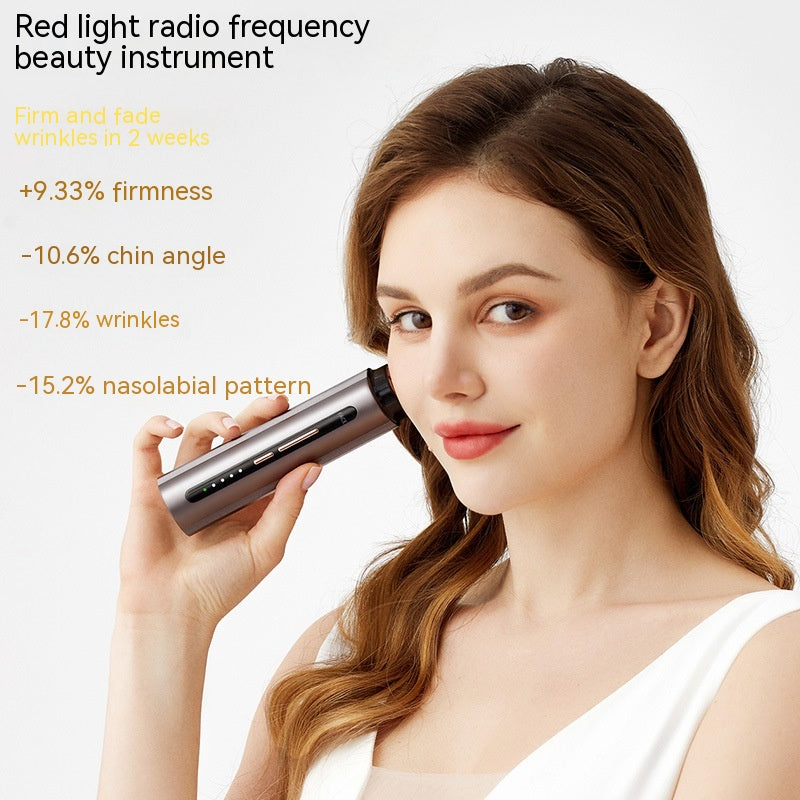 Facial Rejuvenation Massage Red Light RF Beauty Instrument - Hair Your Lux