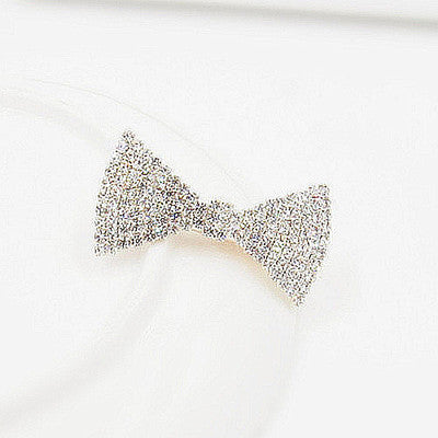 Korean Hair Accessories Rhinestone Bangs Clip - Hair Your Lux