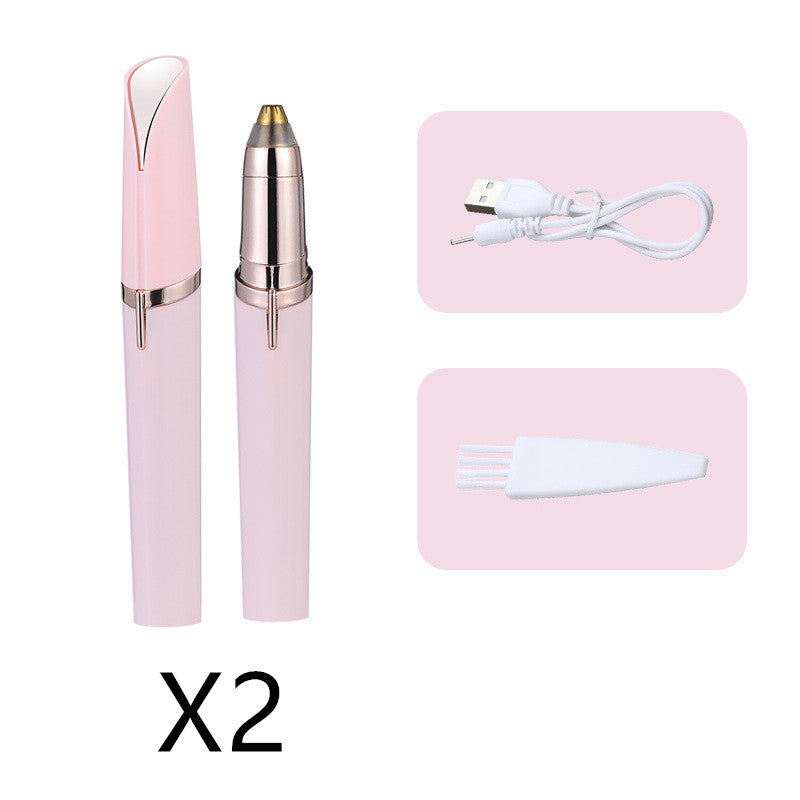 Eyebrow Epilator Maquiagem Profissional Completa Trymer Do Brwi Eye Brow Trimmer For Rasoir Visage Femme Make Up Eye Brow Shaper - Hair Your Lux