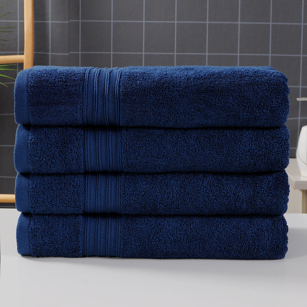 Pure Cotton Plain Hotel Bath Towel - Hair Your Lux