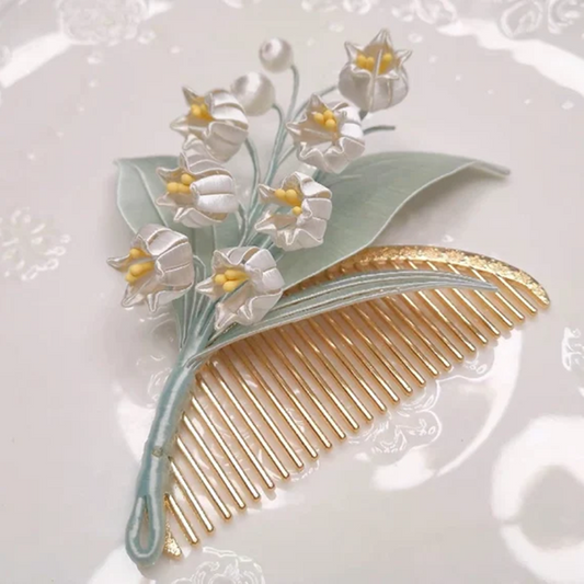 Women's Fashion Simple Alloy Hair Comb Jewelry - Hair Your Lux