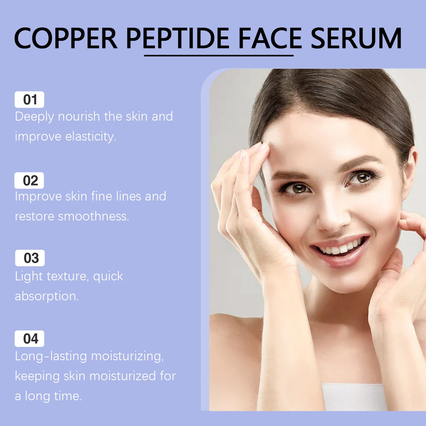 Copper Peptide Facial Liquid Hydrating, Moisturizing And Nourishing!