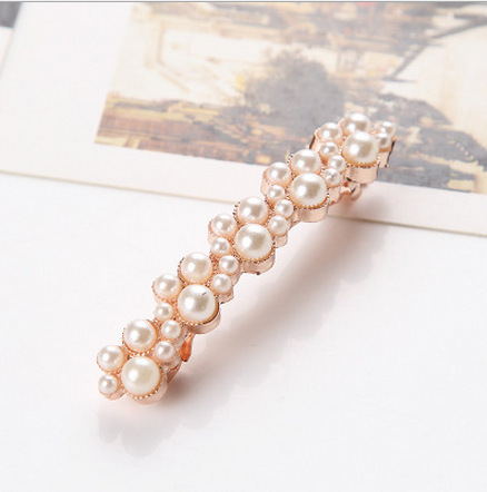 Korean style side clip top clip spring word hair clip - Hair Your Lux