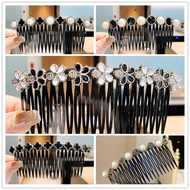 New Black Bangs Comb Clip Non-slip Hair Accessories - Hair Your Lux