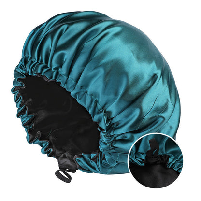 Double-layer Satin Sleeping Hat